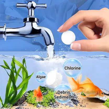 Aquarium Water Purification Tablets – Safe for All Fish - 1 to 2 Pills per 10L | Buy 1 Get 1 Free